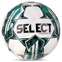 Мяч футбольный SELECT FB NUMERO 10 V23, 0575060004, р.5, FIFA Basic, 32п, ПУ, руч. сш, бело-бирюзовый