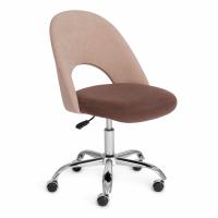 Кресло LATINA флок , бежевый/коричневый, 7/6