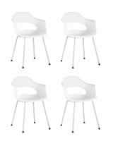 Стул Lady пластик белый 4 шт.