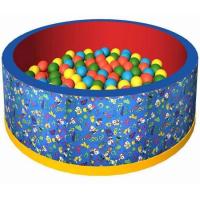 Сухой бассейн "Весёлая полянка" ДМФ-МК-02.51.01 синий