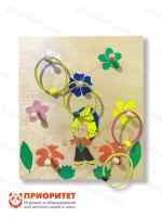 Развивающая панель «Занимательный кольцеброс»