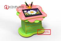 Профессиональный интерактивный логопедический стол AVKompleks Logo 16 в форме бабочки