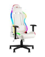 Кресло спортивное TopChairs GMM-080 белый на черной базе