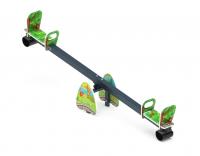 Качалка балансир со спинкой большой (Полянка) - ИО 21.М.01.05-П.02