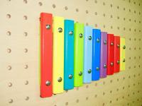 Тактильный навесной элемент «Ксилофон»