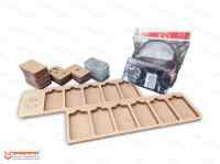 Комплект сенсорных пластин Тактильные карточки