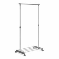 Вешалка ODENT металл, пластик, 86*44*166 см, темно-серый/светло-серый/хром