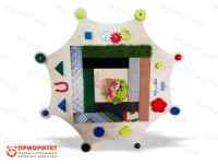 Тактильный диск с декоративными элементами «Веселая игра»