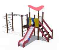 Игровой комплекс (Бумеранг с металлическим скатом Н-1200) ДИО 10112