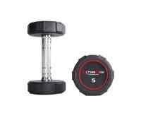 UG1032D. Круглые полиуретановые гантели. Ряд от 2.5 до 25 кг