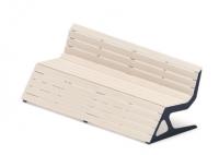 Скамья - МФ 42.02.05-21 (Беленый дуб) Д:2400 (под анкера)