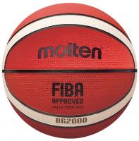 Мяч баскетбольный Molten B6G2000, размер 6, FIBA Approved Level II