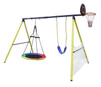 Детский игровой комплекс UNIX Line (6 in 1) Dark Green