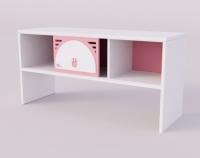 Стеллаж детский «Город цветов» 3х-секционный