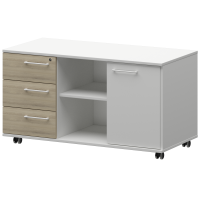Креденция левая KZT-62L Кронберг/Белый F0000028519