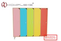 Шкаф для детской одежды 5-ти секционный «AVKompleks Радуга 1»