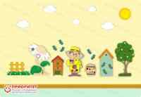 Комплексное настенное решение «Медовый край»