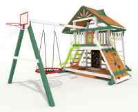Детская площадка IgraGrad Крепость Фани с рукоходом (Дерево) мод.1