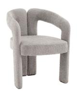 Стул Болинджер букле светло-серый