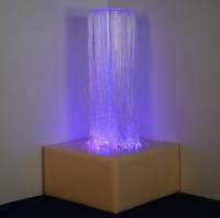 Световая каскадирующая трубка "Фонтан" в платформе 60х60 см