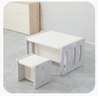 Стол-трансформер 2 в 1 со стульчиком Grow Up Grey