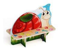 Улитка - Скамейка детская - МФ 41.01.06