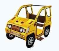 Качалка Джип двухместный ИО 04-001