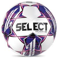 Мяч футбольный SELECT Atlanta DB, 0575960900, р.5, FIFA Basic, 32пан, гл.ТПУ, гибрид.сш, бело-фиолетовый
