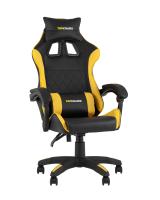 Кресло спортивное TopChairs MG-7043 черно-жёлтый