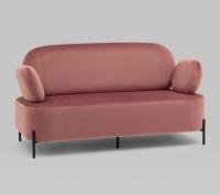 Диван Кэнди велюр пыльно-розовый