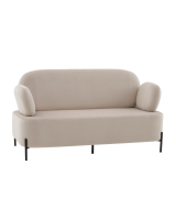 Диван Кэнди велюр бежевый