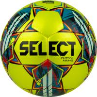 Мяч футзальный SELECT Futsal Mimas, 1053460550, р.4, BASIC, 32 пан, гл.ПУ, руч.сш, жел-сине-красный