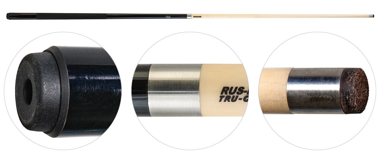 Кий / пирамида 1-pc "Cuetec C-1" (черный)