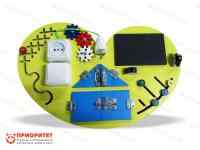 Бизиборд «Желтое сердце»