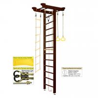 Шведская стенка Kampfer Big Sport Ceiling (№5 Шоколадный Высота 3 м)