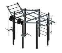 Многофункциональный спортивный комплекс (серый) МК 100.01-03