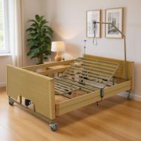 Кровать электрическая Med-Mos YG-1 (ЛДСП светлое дерево) ширина ложемента 140 см