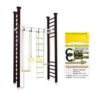 Шведская стенка Kampfer Child Forest (№5 Шоколадный Высота 3 м)