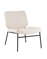 Кресло Эбигейл велюр молочный