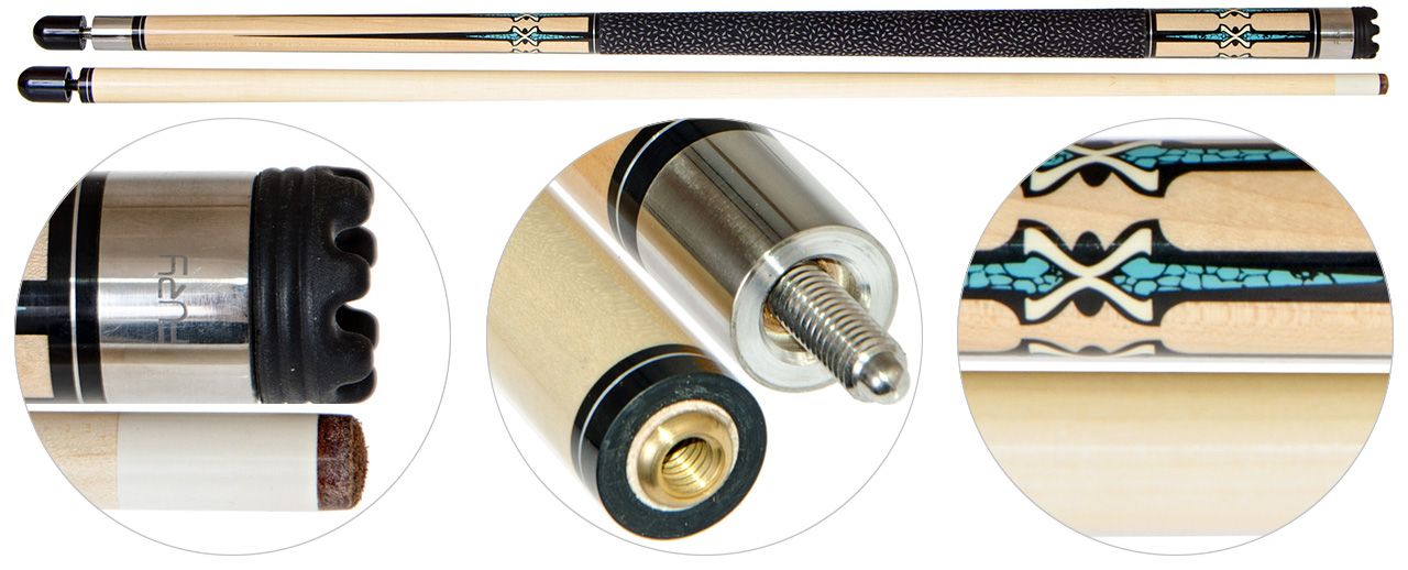 Кий / пирамида 2-pc "Fury Admiral FAP-1" (натуральный)