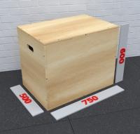 Тумба для запрыгивания фанера