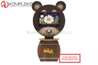 Профессиональный интерактивный комплекс AVKompleks Multi 30 в форме мишки