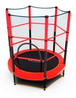 Батут детский DFC TRAMPOLINE-RED 55" с сеткой