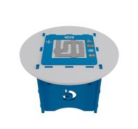 Игровой мягкий сборный стол "Газпром" с интерактивными элементами