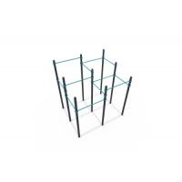 Воркаут Комплекс разноуровневых турников (ГТО 108 мм) СОВ 01100