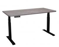 Стол с регулировкой высоты электрический LuxAlto LA-T33-2A3 черный/дуб серо-бежевый ЛДСП 140*60*2.5