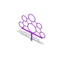 Мишень Цветок  ДИФ 01270