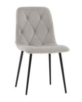 Стул Одди Diamond велюр светло-серый