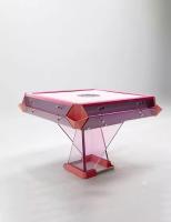 Стол для маджонга — прозрачный, квадратный