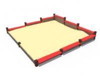 Песочница (с лавочками) ИО 02445